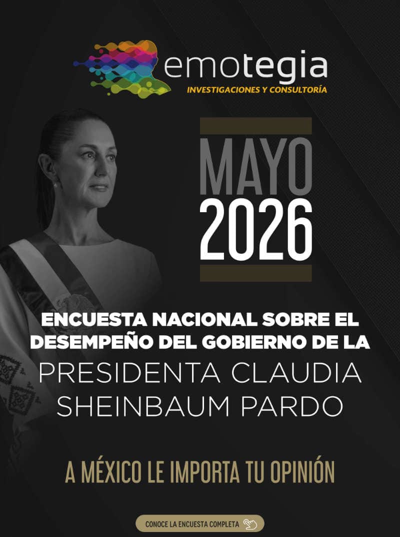 Portada-ENCUESTA DESEMPEÑO PRESIDENTA CLAUDIA SHEINBAUM - MAYO 2026-web