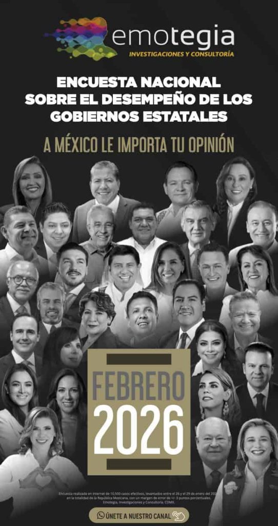 ENCUESTA NACIONAL SOBRE EL DESEMPEÑO DE LOS GOBIERNOS ESTATALES DEL 26 AL 29 DE ENERO 2026-web