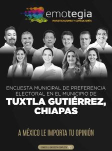 ENCUESTA MUNICIPAL DE PREFERENCIA ELECTORAL EN EL MUNICIPIO DE TUXTLA GUTIERREZ, CHIAPAS WEB