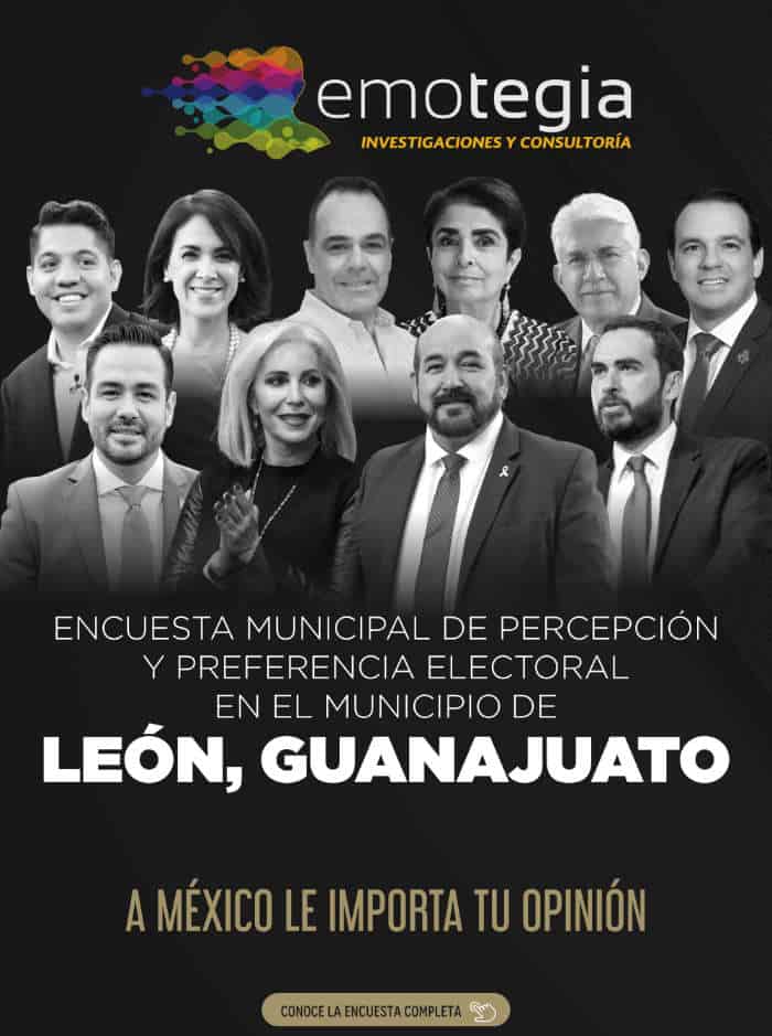 ENCUESTA MUNICIPAL DE PERCEPCIÓN Y PREFERENCIA ELECTORAL EN EL MUNICIPIO DE LEON-Portada-web