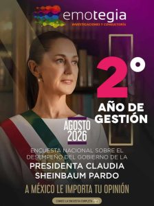 ENCUESTA DESEMPEÑO PRESIDENTA CLAUDIA SHEINBAUM - AGOSTO 2026-PORTADA-Web