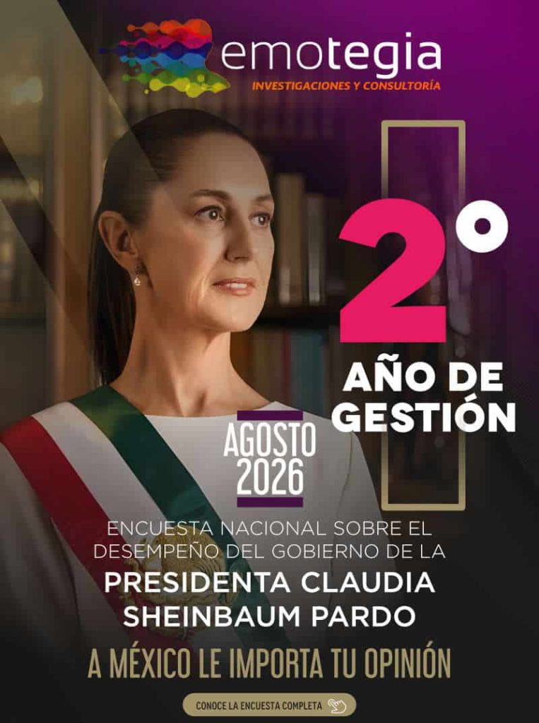 ENCUESTA DESEMPEÑO PRESIDENTA CLAUDIA SHEINBAUM - AGOSTO 2026-PORTADA-Web